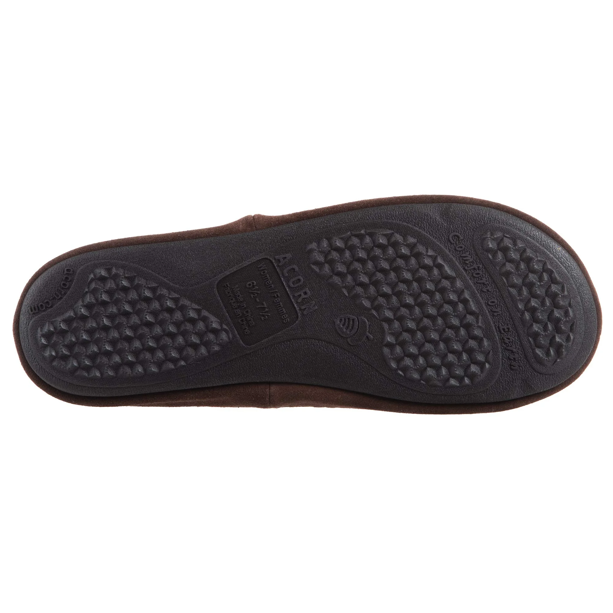 Acorn navy embroidered slipper photo 3