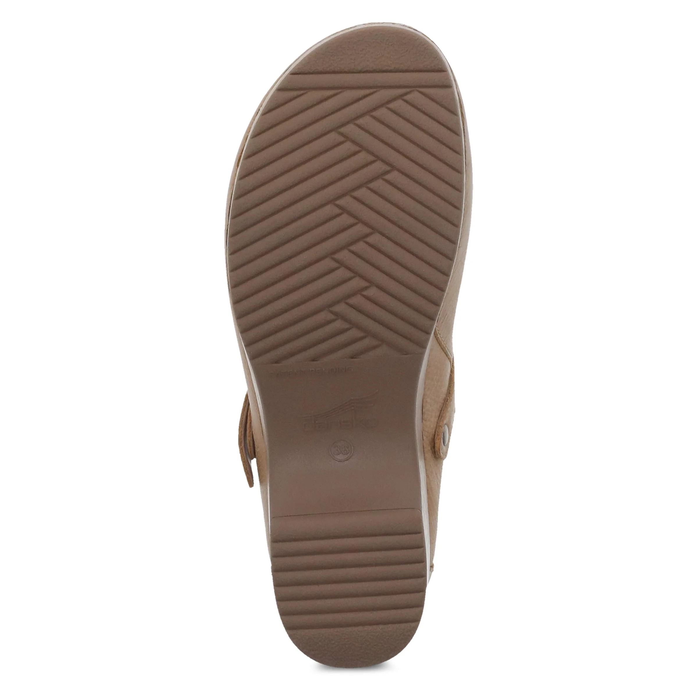 Dansko tan leather buckle clog photo 3