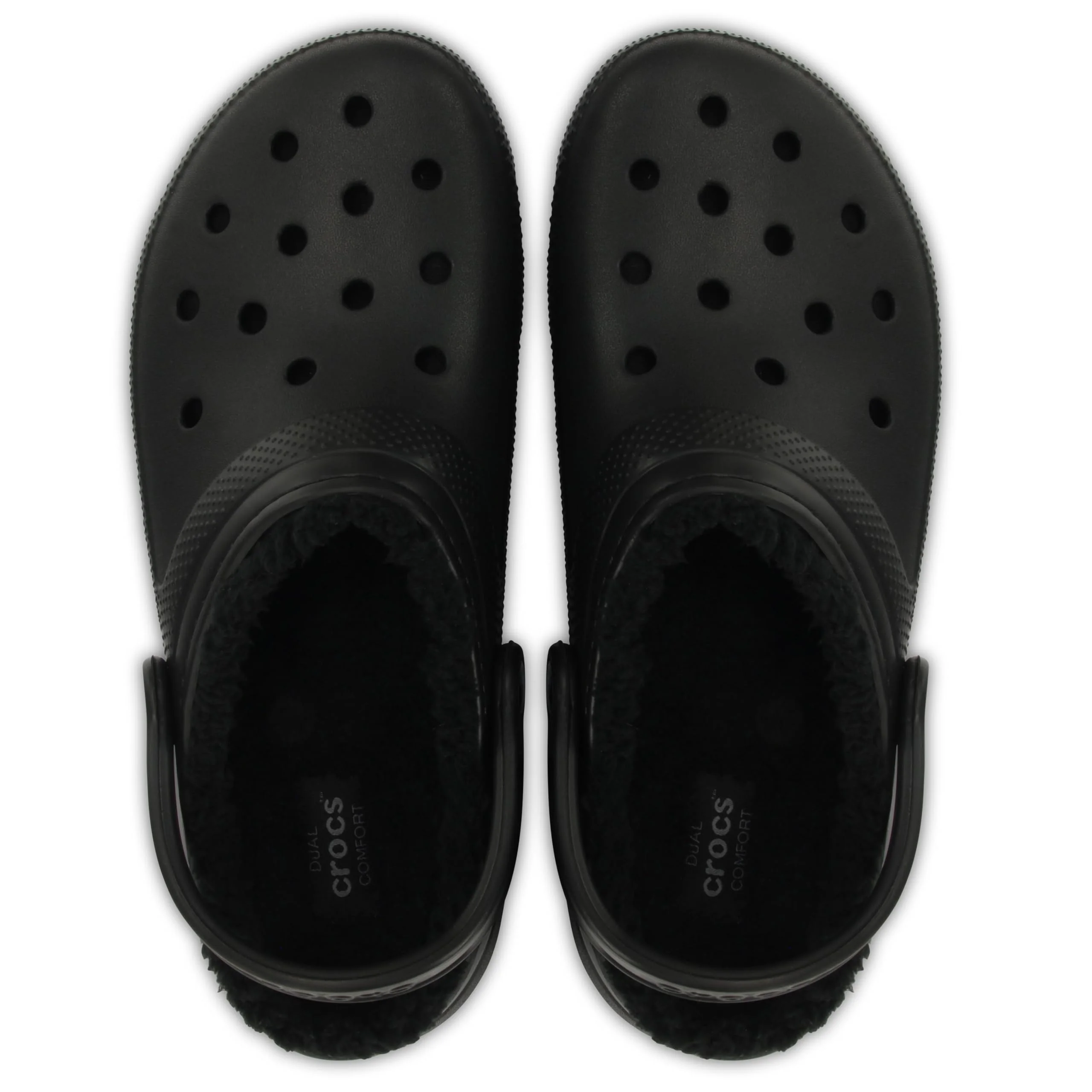Crocs black lined clog photo 3