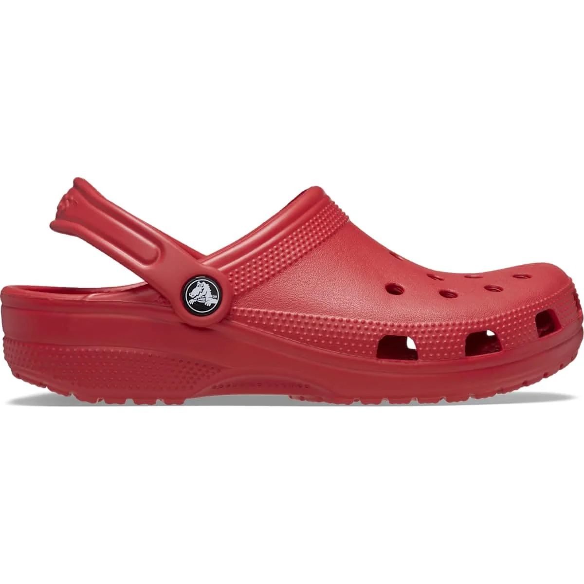 Crocs red classic clog photo 2
