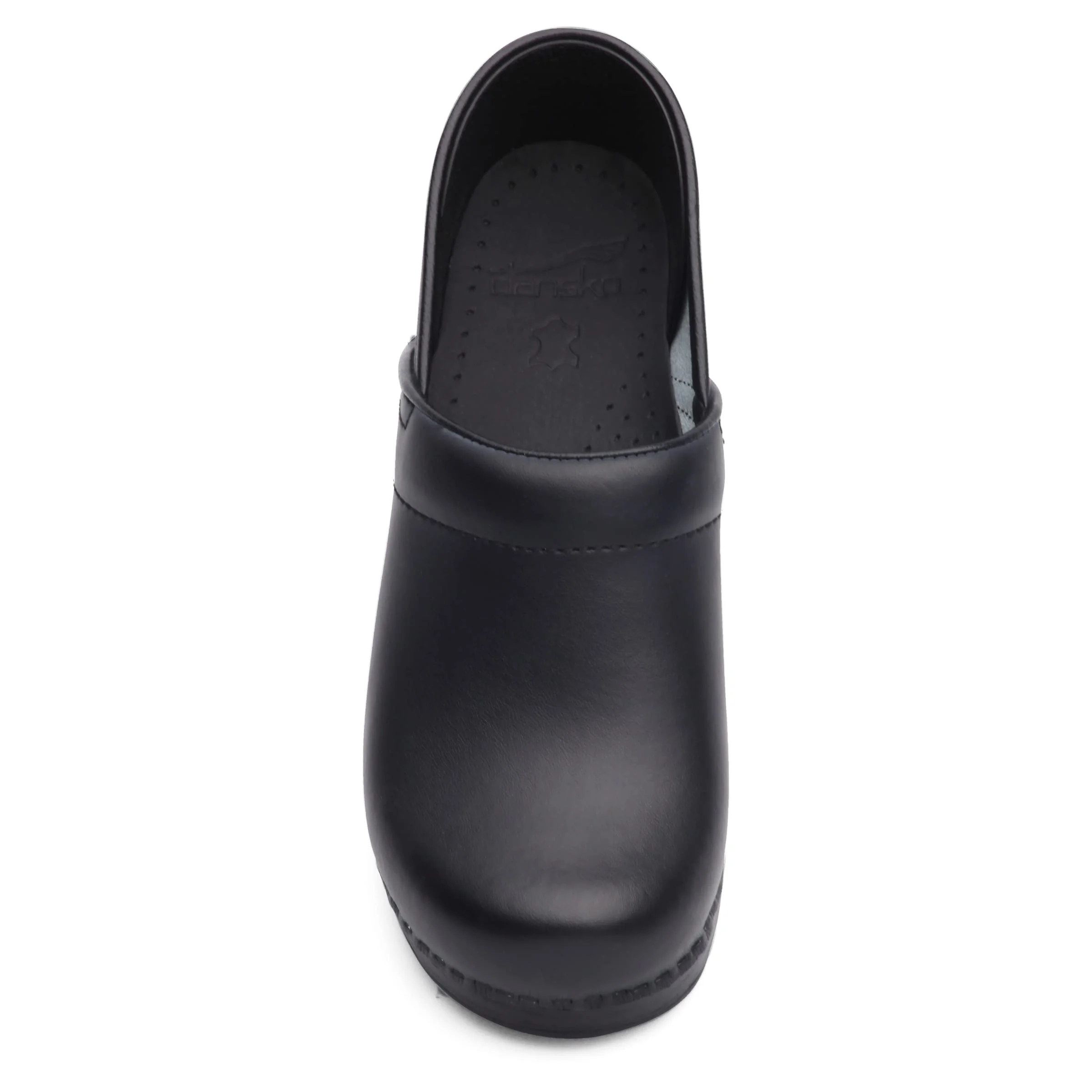Dansko black leather clog photo 2