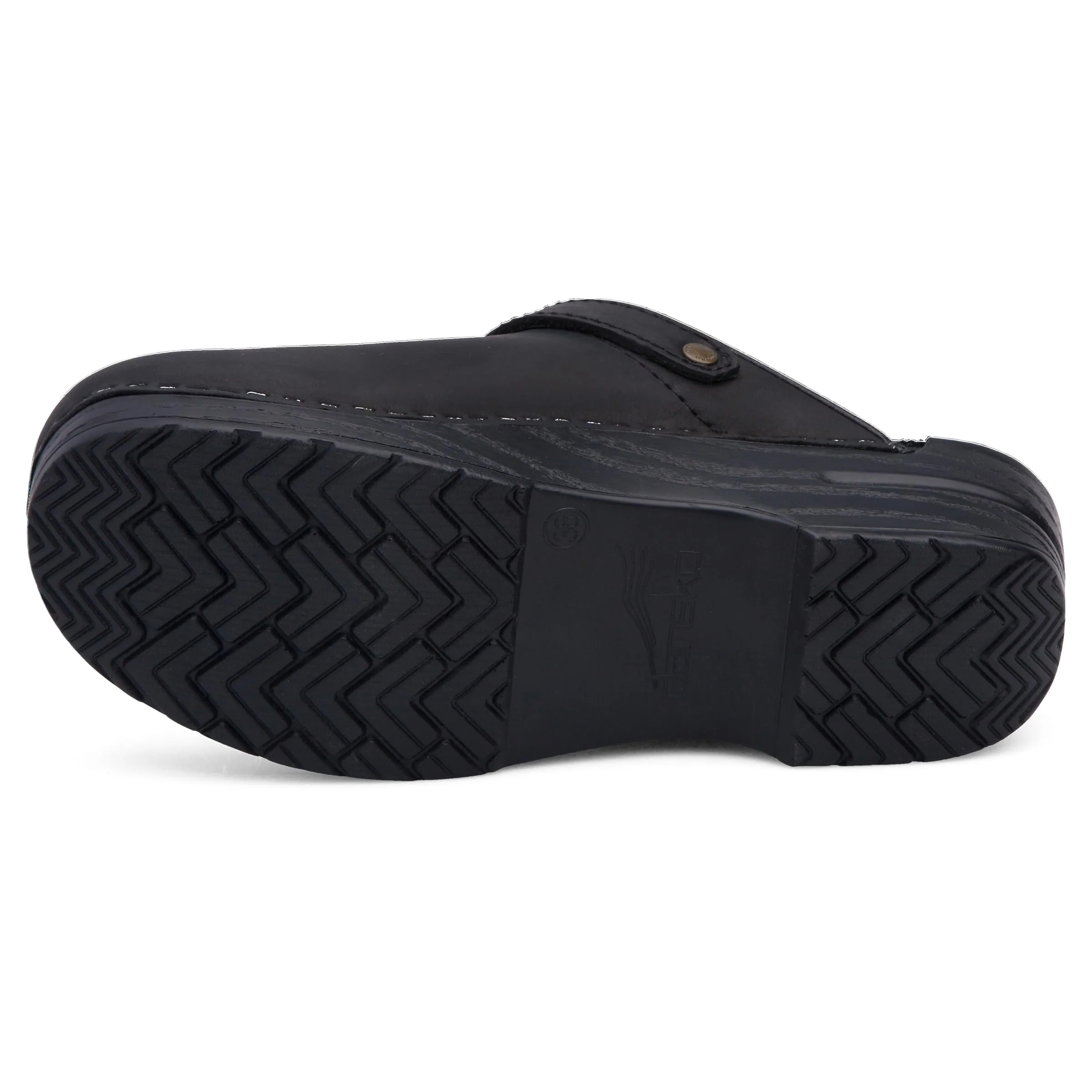 Dansko black leather buckle mule photo 3