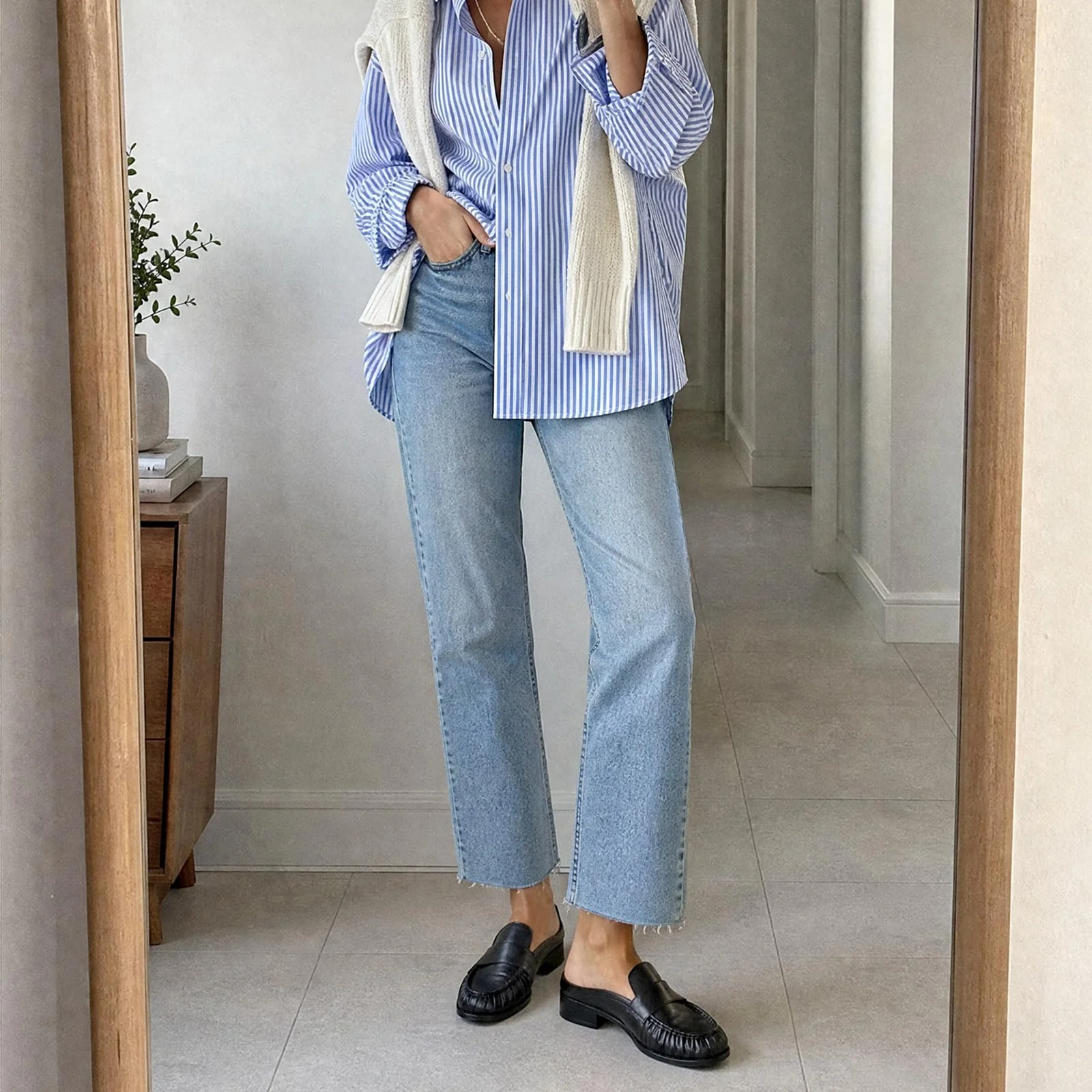 Dsevht Black Penny Loafer Mule photo 3