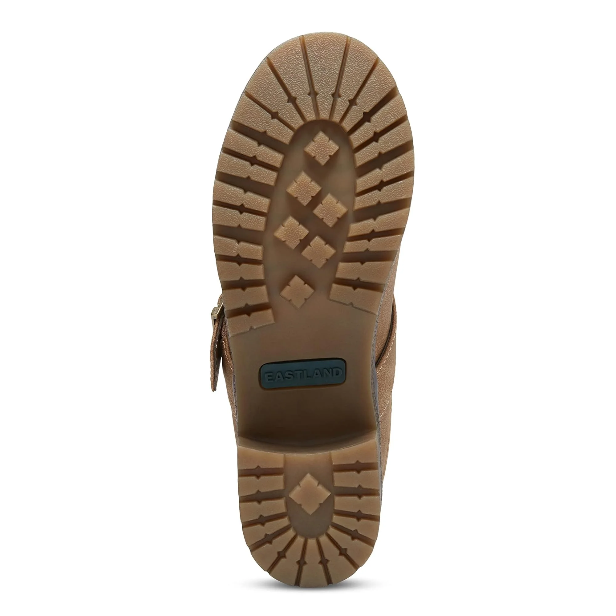 Eastland tan buckle clog photo 3
