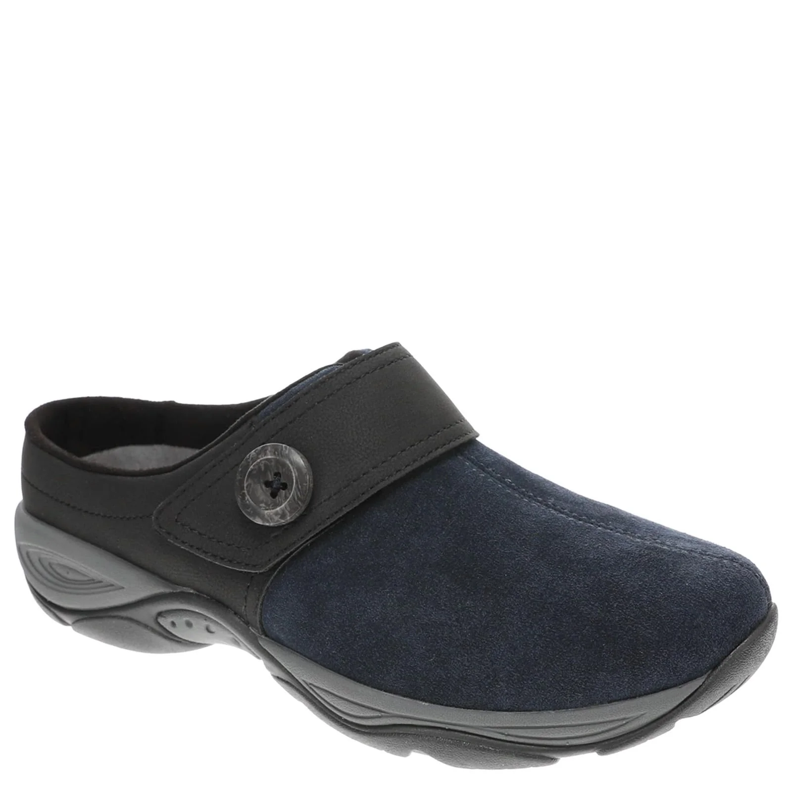 Easy Spirit navy suede clog