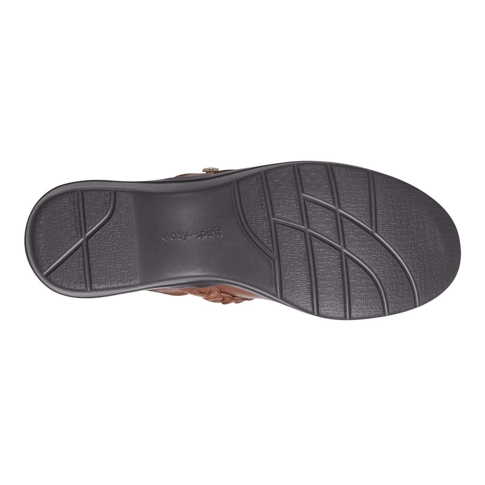 Easy Spirit brown braided leather mule photo 3