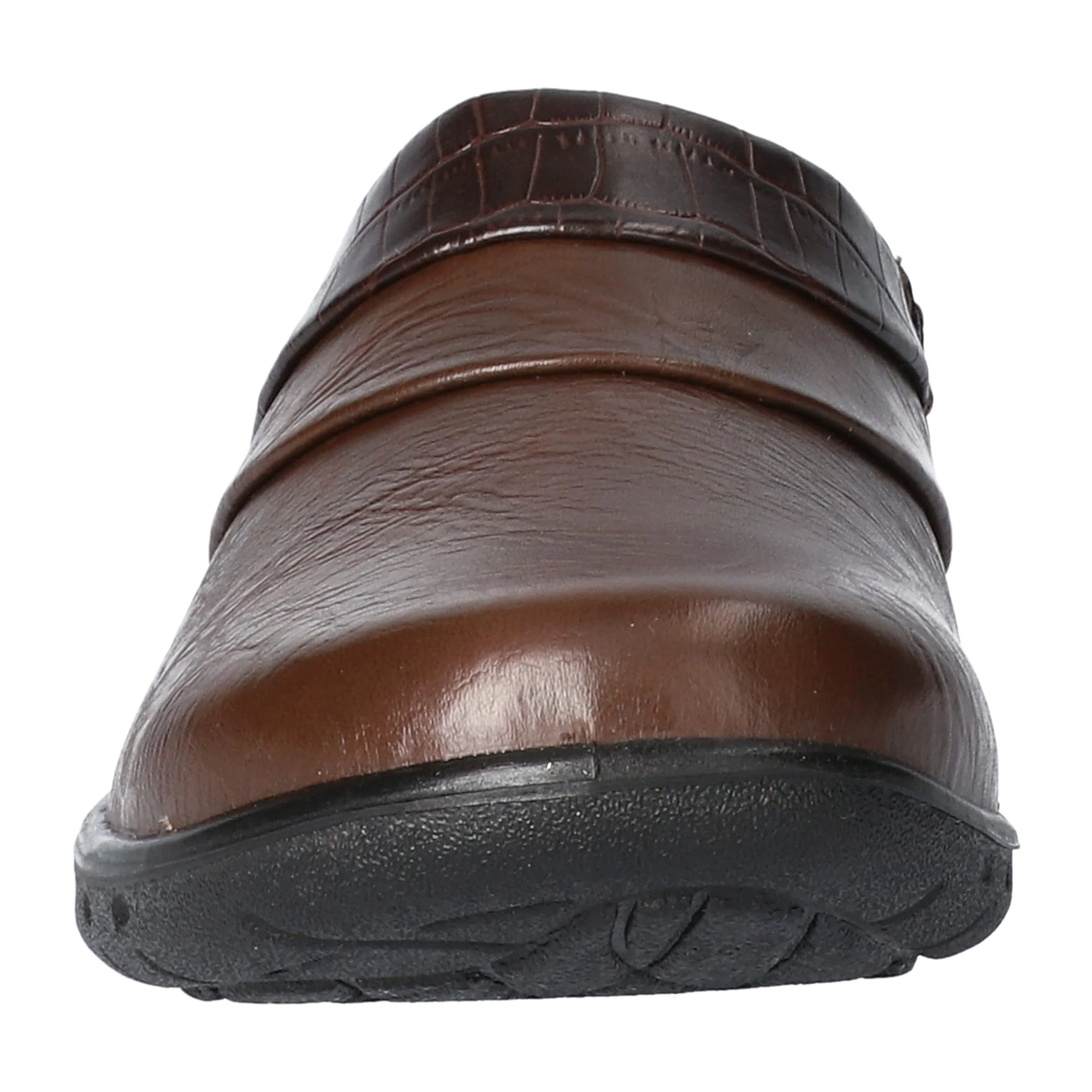 Easy Street brown leather mule photo 2