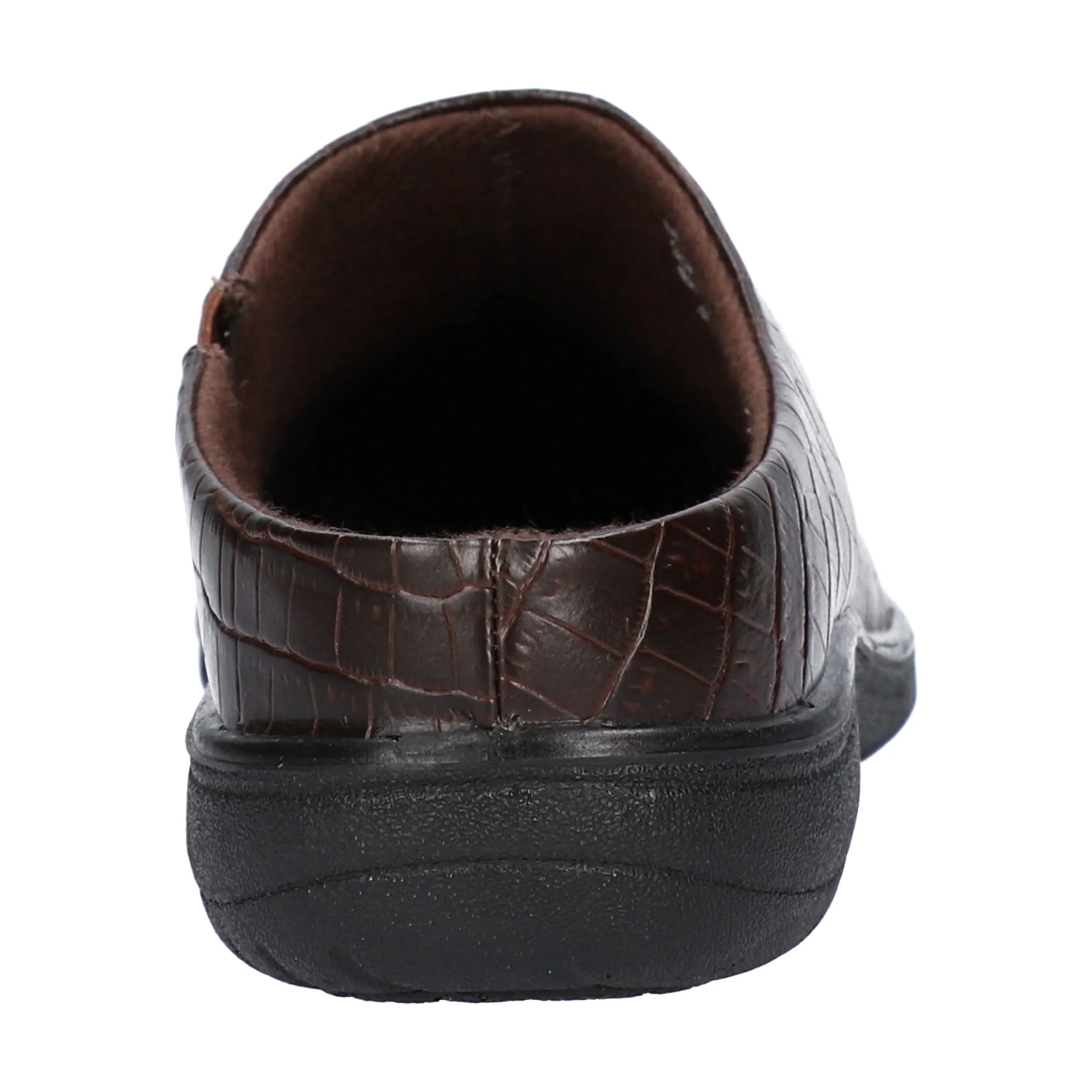 Easy Street brown leather mule photo 3