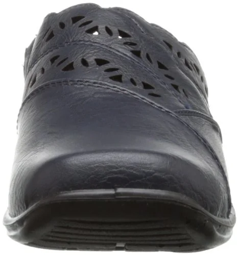 Easy Street navy perforated mule photo 2