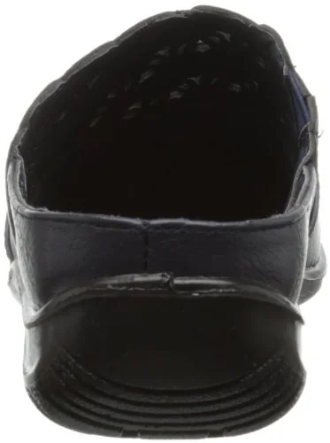 Easy Street navy perforated mule photo 3