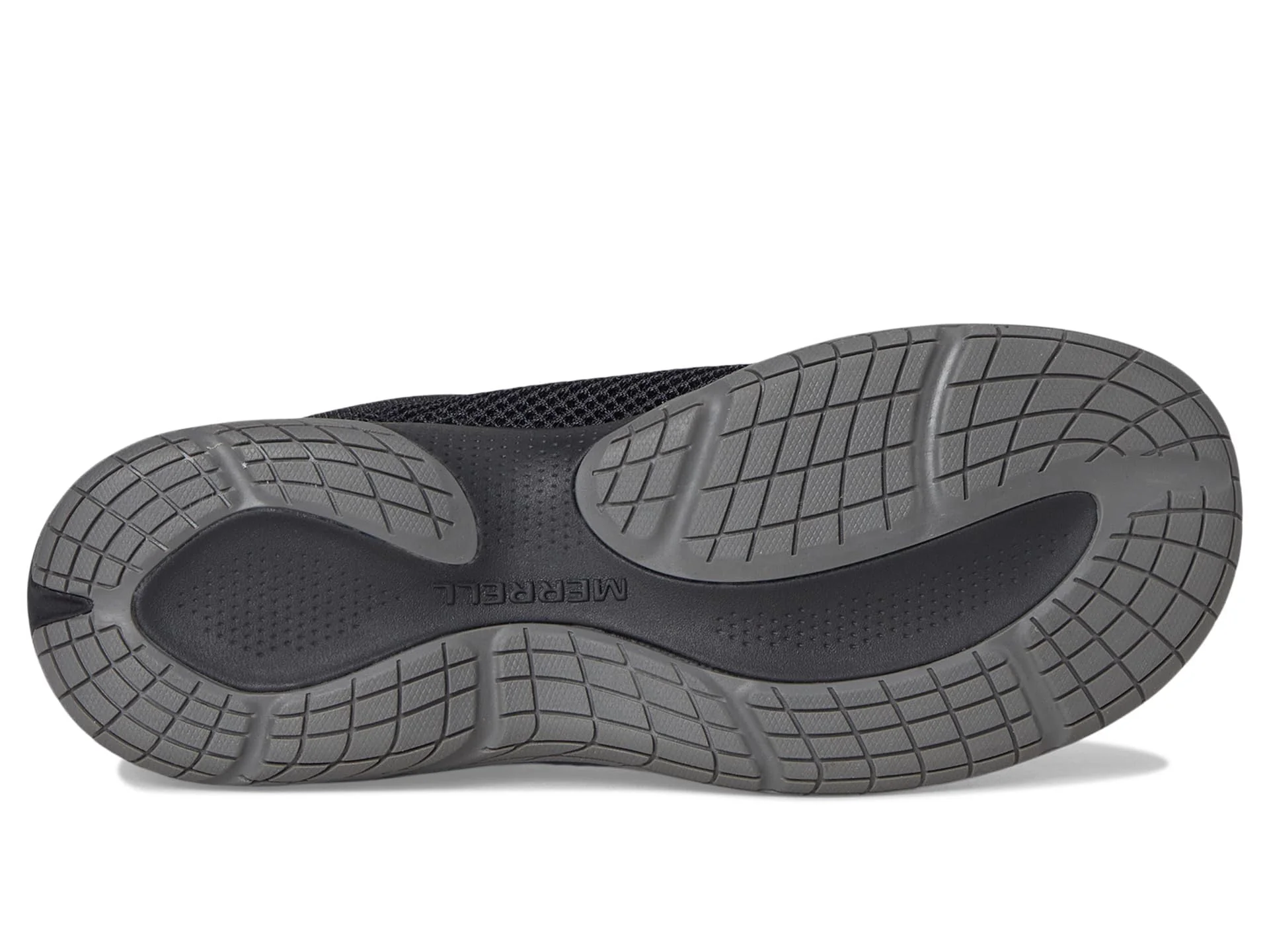 Merrell black mesh slip-on shoe photo 3