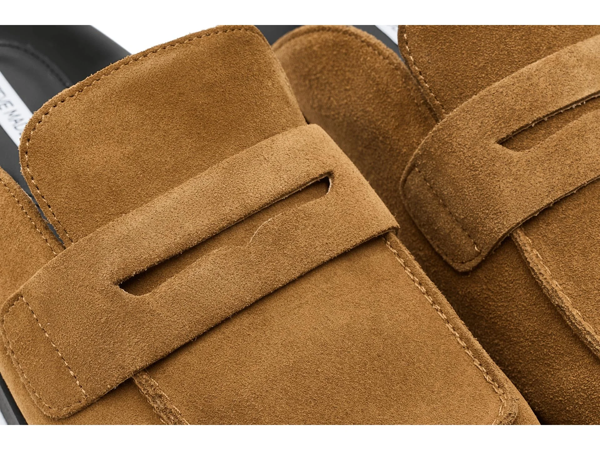 Steve Madden Tan Suede Loafer Mule photo 2