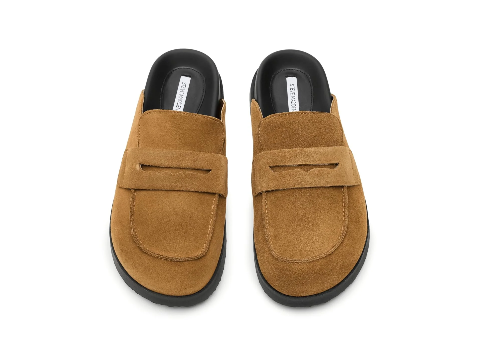 Steve Madden Tan Suede Loafer Mule photo 3