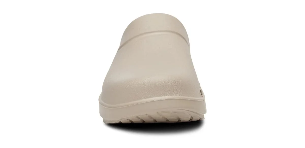 OOFOS Beige Recovery Clog photo 3