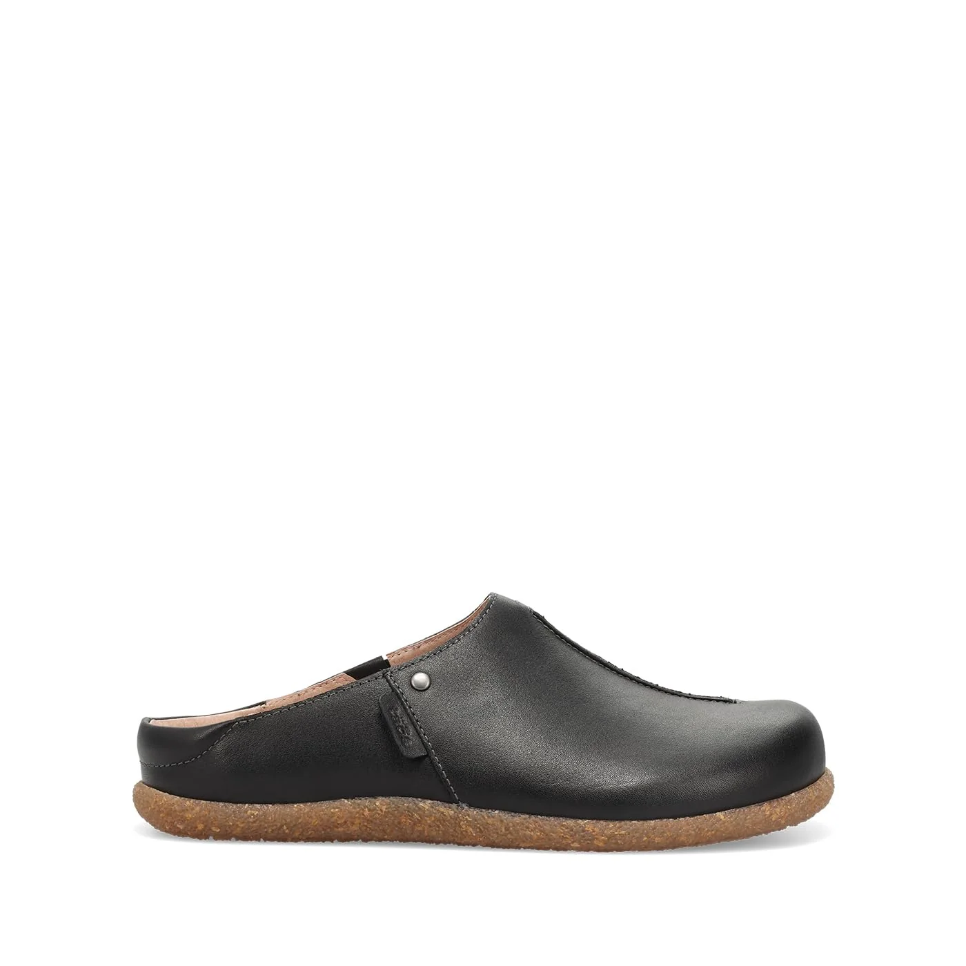 Taos Black Leather Clog photo 3